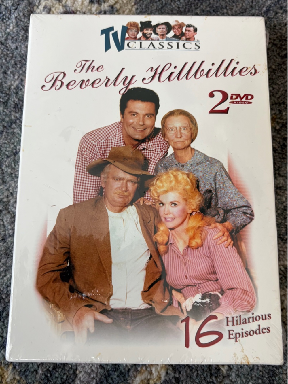 The Beverly Hillbillies DVD Set - White Spine with Red & Blue Accents